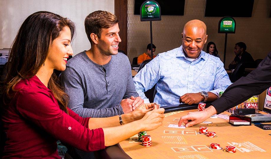Poker players, Orange City Racing & Card Club
