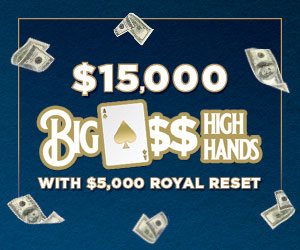 $15,000 Big A$$ High Hands
